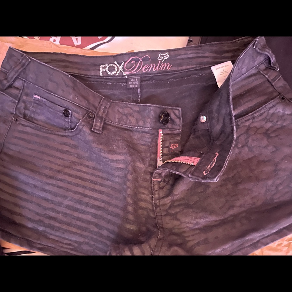 FOX Jean shorts maybe wore one time.. super cute.. just to short for me..